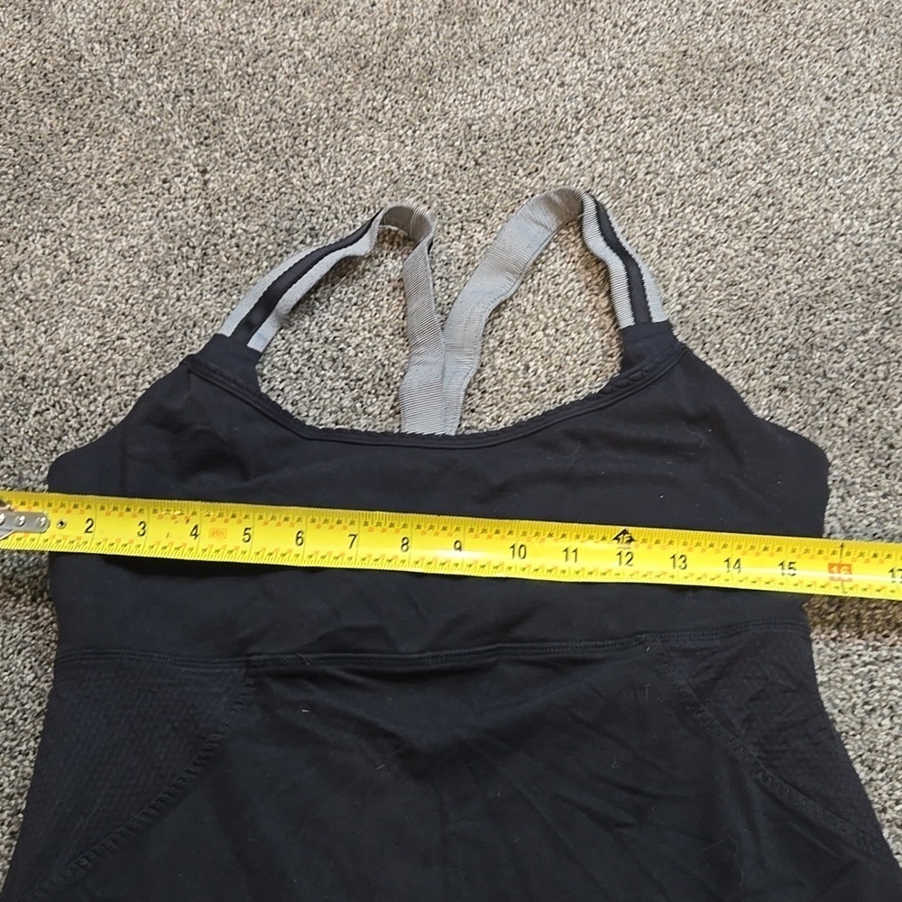 Lululemon Women Cross my heart Active Yoga Sporty Tank Top 4 - Picture 4 of 9